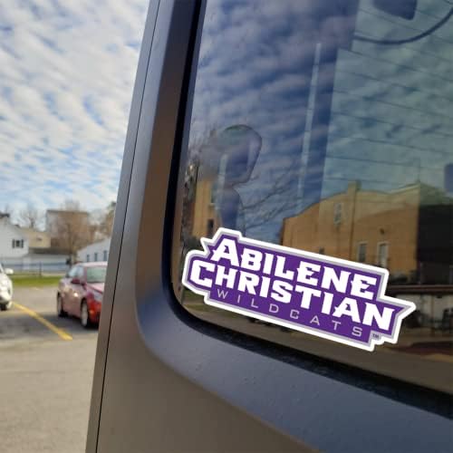 מדבקות של Abilene Christian Wildcats מדבקות מכוניות ומדבקות משקה נייד פגוש למדבקות כוסות לסטודנטים, מעריצים, הורים
