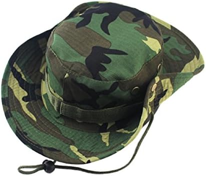 שיזוף חיצוני קיץ רחב שוליים כובע בוני צבאי כובע שמש צבאי לגברים או נשים