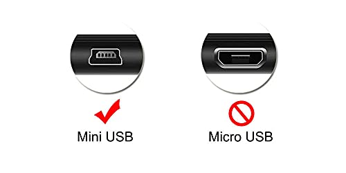MINI USB ל- RCA Composite Video Video כבל מתאם שמע למקלות טלוויזיה USB של מצלמה