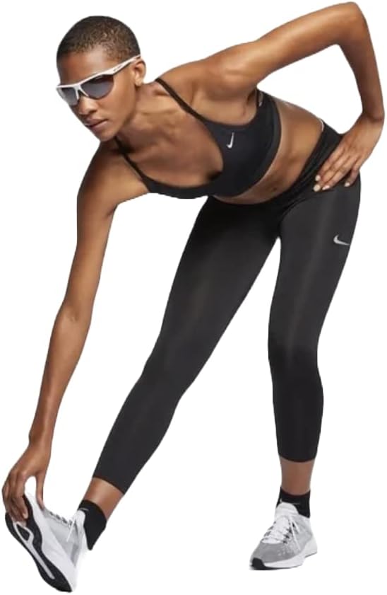 נייקי מהיר של נשים אמצע הגובה של חותלות ריצות, שחור