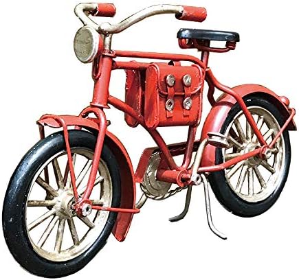Akizuki Boeki 1910D-2001 Old Messenger Bycycle אדום, W 6.3 x D 2.2 x H 3.7 אינץ '
