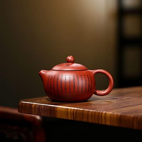 Yixing סיר תה חרס סגול בית מותאמים אישית עם תוכנת תה קומקום קומקום קומקום קומקום קומקום 200 מל 200