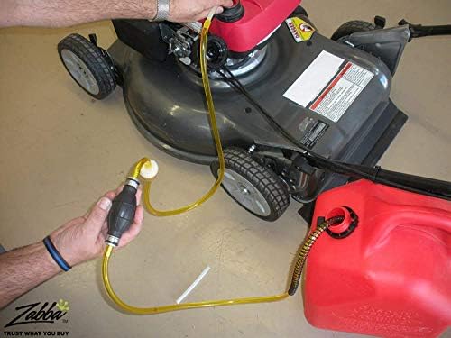 משאבת העברת דלק גסטאפר - משאבת סיפון 6 רגל לגז, מים, שמן ונוזל, משאבת יד ידנית