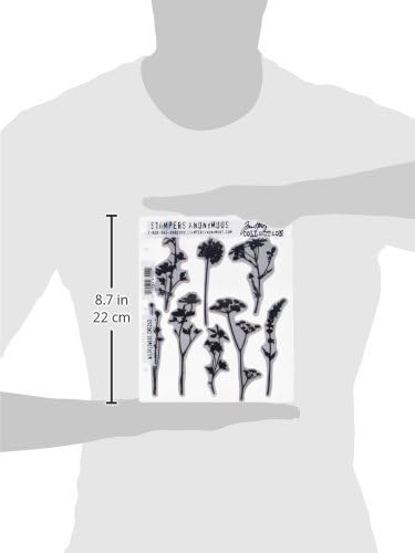 טים הולץ נצמד בולים 7 x8.5, פרחי בר