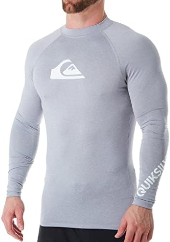 סטנדרט קוויקסילבר סטנדרטי בכל הזמנים שרוול ארוך שומר גוארד UPF 50 חולצת גלישה להגנה מפני שמש
