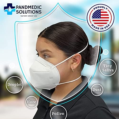 Pandmedic Medicpro - מסכת N95 כיתה רפואית - NIOSH אישרה N95 מסכת הנשמה