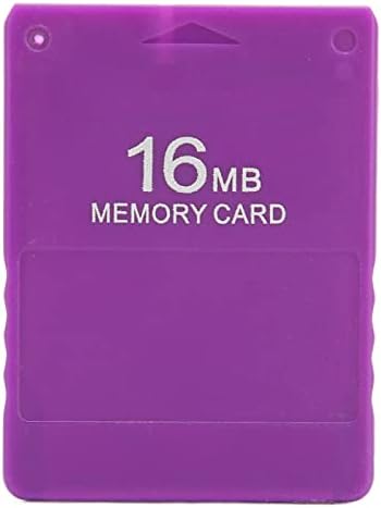 סיסיגלו 16 מגהבייט זיכרון כרטיס תואם עבור פלייסטיישן 2, גבוהה מהירות תקע ולשחק משחק זיכרון כרטיס תומך 1.966 וכל