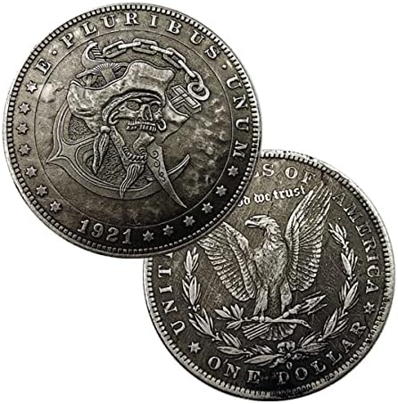 לא עוד מטבעות נודדות מובלטות מטבעות כסף רטרו מטבעות דגים בעלי חיים 1915 מטבעות כסף הודי גשם או דייגי ברק