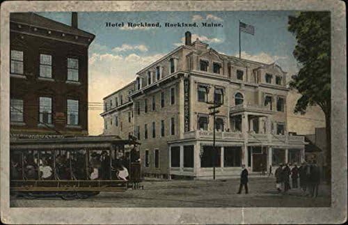 נוף למלון רוקלנד רוקלנד, מיין לי גלויה עתיקה מקורית 1917