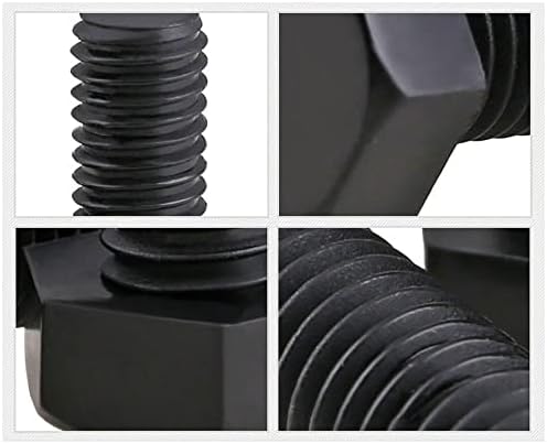 שחור / לבן ניילון משושה ראש ברגים פלסטיק בידוד משושה ברגים דינ933 מ '3 מ' 4 מ '5 מ' 6 מ '8 מ' 10 מ '12 -, אורך: