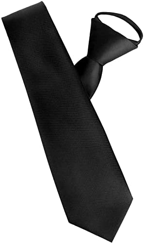 קוסיקס רוכסן עניבה לגברים, עניבות לגברים, מתכוונן קשור עניבה לחתונה פורמליות עסקים סיום אחיד