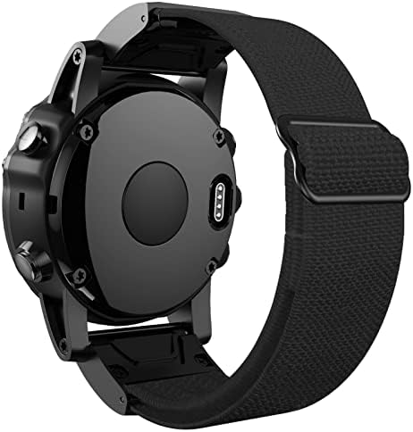 CEKGDB 22 ממ ניילון רצועת Watchband עבור Garmin Fenix ​​6x 6 Pro Watch EasyFit רצועות רצועות שורש כף היד עבור