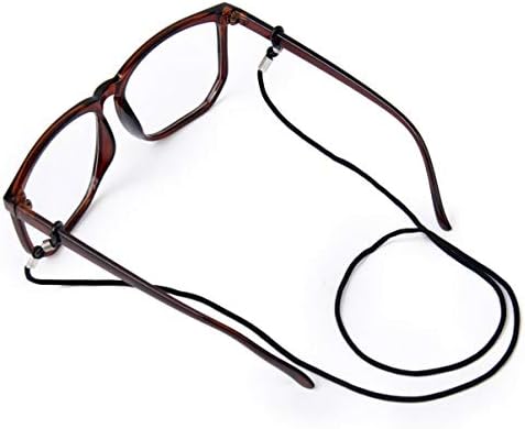 AMOSFUN 12 יחידות משקפי רצועה משקפי ראייה לגברים משקפי שמש שרוך- חוט משקפיים נייד נוח נוח חוט משקפי שמש