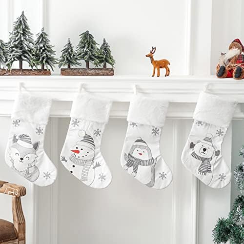גרבי מתנות ממתקים גרביים מותאמים אישית לקישוטים לחג המולד קישוטי בית חג המולד ואביזר מסיבות לילדים עונת החג המשפחתית קישוט