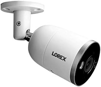מערכת מצלמות אבטחה Lorex 4K, NVR Ultra HD מקורה/חיצוני IP מצלמות כדורי מתכת וגילוי תנועה חכמה, מעקב וידאו