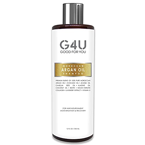 חבילת טיפול בפנים וגוף G4U G4U כוללים שמפו שמן מרוקאי של מרוקאי, ניקוי, מסכת חימר פנים וגוף לגברים ונשים כאחד. רכיבים