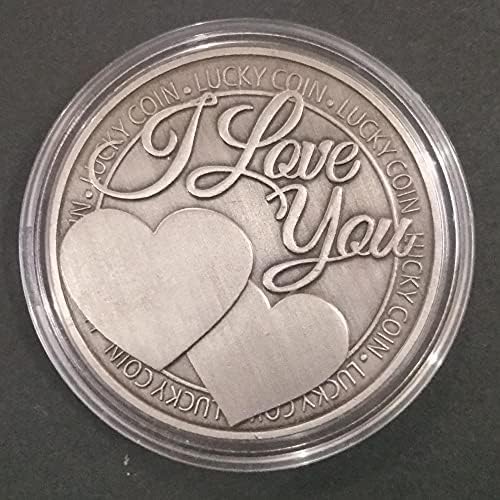 מטבע זיכרון מטבע זיכרון מטבע מכסף מצופה זהב 2019 Love Love Coin Bitcoin cryptocurrency 2021 מטבע אוסף מהדורה מוגבלת