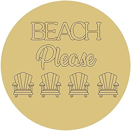 חוף אנא עיצוב על ידי קווי מגזרת גמור עץ קיץ חוף דלת קולב בצורת בד סגנון 1 אמנות 1