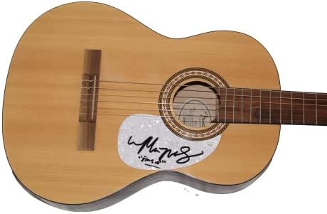 מק מקאנלי חתם על חתימה בגודל מלא פנדר גיטרה אקוסטית עם ג 'יימס ספנס אימות ג' יי. אס. איי. איי - חבר אגדי של ג ' ימי באפט