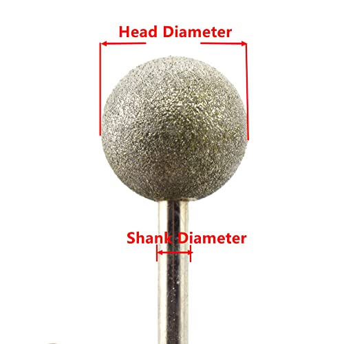 ג'ינגלינג 25 ממ 1 אינץ 'ראש כדורי שחיקת יהלום סיב
