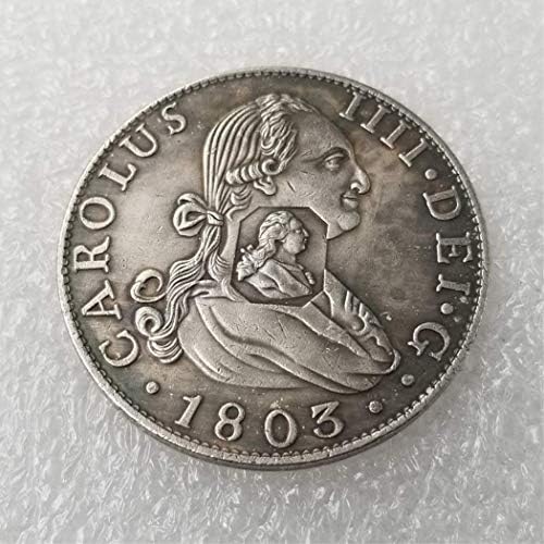 עותק קוקריט 1803 מטבע הממלכה הבריטית בריטניה בריטניה סילבר דולר סילבר פנס מטבע זהב מטבע מזכרת מטבע מזל מטבע מזל