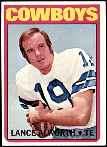 1972 Topps 248 Lance Alworth Dallas Cowboys Ex Cowboys