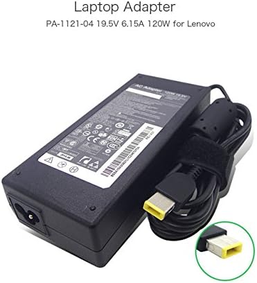 19.5V 6.15A 120W מטען USB AC תואם עבור Lenovo Thinkpad PA-1121-04 PA-1121-04LB 36200440 אספקת חשמל עם כבל ארהב
