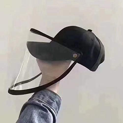 Zaocz חדש PPE מלא פנים בטיחות פנים מגנים על מכסה מגן לגברים ונשים אנטי רוק בידוד מגן מלא כובע