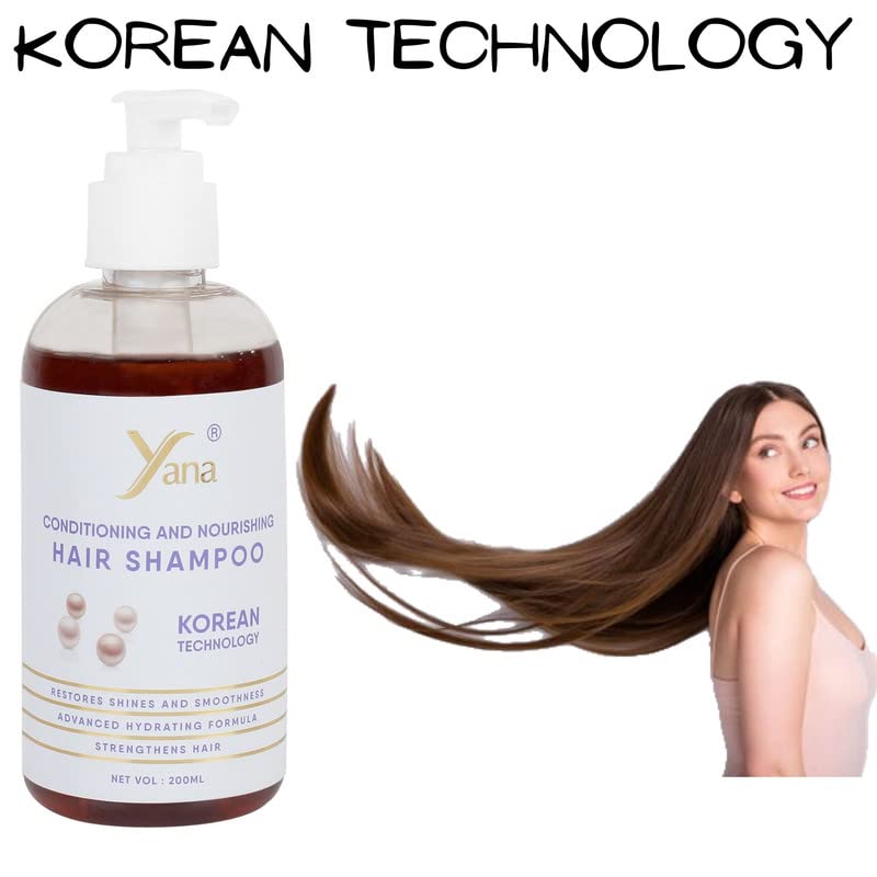 שמפו שיער של יאנה עם טכנולוגיה קוריאנית שיער סתיו סתיו שמפו נשים
