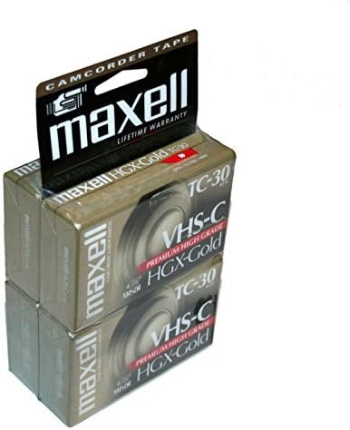 MAXELL TC-30 VHS-C וידיאו