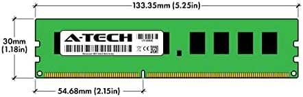 החלפת A-TECH 4GB ל- HP QC852AT-DDR3 1333MHz PC3-10600E ECC UDIMM UNDIMM ללא גוף 240-PIN 2RX8 1.5V-מקל זיכרון שרת יחיד מקל זיכרון