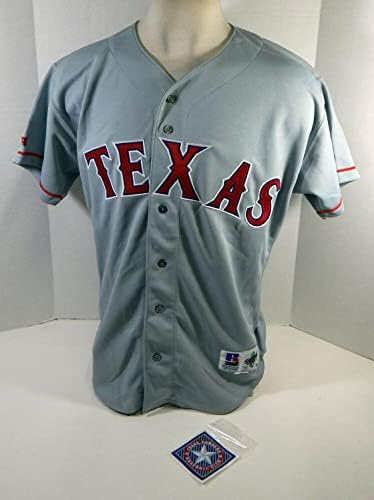 1995-99 משחק טקסס ריינג'רס הונפק על ג'רסי ג'רזי 46 DP22147 - משחק משומש גופיות MLB