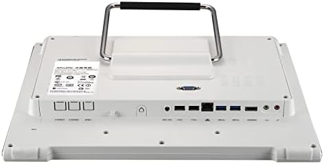 מעבורת XPC AIO X50V8W לבנה משובצת אינטל סלרון 5205U All-in-One Barebone PC, ללא מאוורר, IP54 מוסמך, תואם VESA, ללא