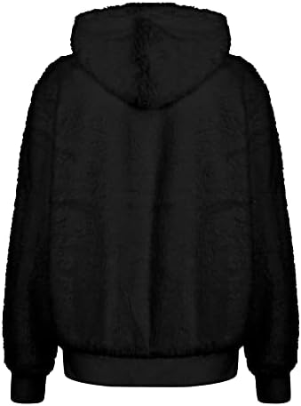 מעילי חורף של Foviguo Plus בגודל של נשים, שרוול ארוך טוניקה מפעיל מעיל פשוט לנשים מעילי התאמה רופפים רגילים