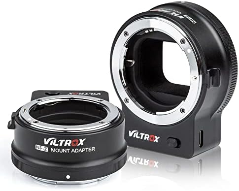 Viltrox NF-Z Auto Modo Focus מתאם עדשת העדשה Mount Converter תואם לעדשת Nikon F-Mount ל- Nikon Z-Mount מצלמה