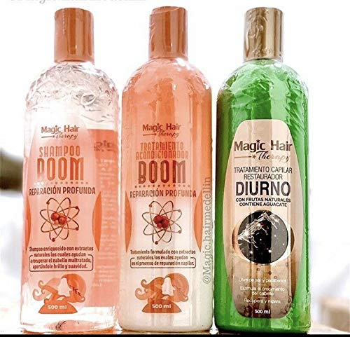 טיפול שיער קסום Tratamiento Capilar Rastaldor Diuno, Shampoo y Acondicionador Boom
