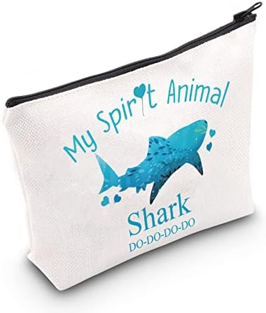 כריש מתנות כריש איפור פאוץ תיק שלי רוח בעלי החיים כריש דברים אוקיינוס תיק קוסמטי לצוללן הימי האורגניזם מאהב