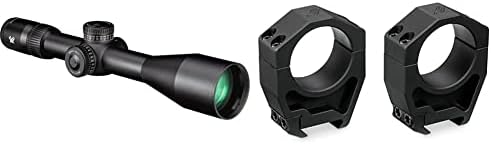 Vortex Optics Venom 5-25x56 מישור מוקד ראשון Riflescope - EBR -7C רשתית ואופטיקה דיוק טבעות תואמות 34 ממ -