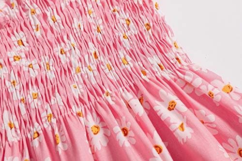פעוט שמלות תינוקות פעוטות רצועות ללא שרוולים מזדמנים נסיכה פרחונית חמודות שמות בגדי קיץ תלבושות 12m-5t