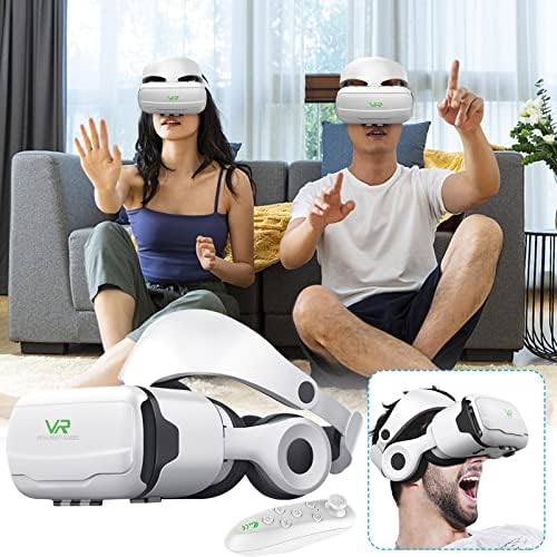 גרסת אוזניות משקפיים 3 ד לטלפונים ניידים קסדת מציאות מדומה משחקי סרט 3 ד עם אוזניות משקפי משקפיים משקפיים