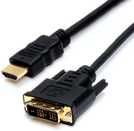 HDMI זכר ל- DVI-D קישור יחיד כבל זכר: 10 רגל-byabacus24-7