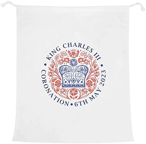 אזידה 'מלך צ' ארלס הכתרת סמל ' כביסה / כביסה / אחסון תיק