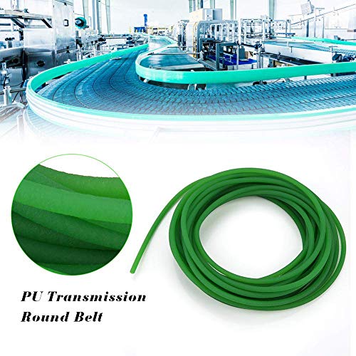 Beduan PU Transmission חגורה עגולה 4 ממ OD 13ft בביצועים גבוהים בביצועים ירוקים עבור מסוע מייבש מכונת מליטה