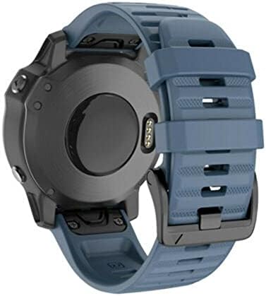 Bahdb 26 20 22 ממ סיליקון מהיר מהיר רצועת שעון עבור Garmin Fenix ​​7x 6x Watch Setyfit Strap Strap Strap