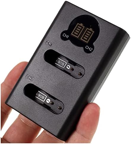 LP-E8 מטען סוללות USB כפול עבור LC-E8 LC-E8E EOS 550D EOS 600D EOS 650D EOS 700D EOS KISS X4 EOS KISS X5 EOS KISS X6I