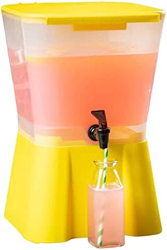 מתקן משקאות לא מבודד מפלסטיק מפוליפרופילן 955, 3 ליטר, צהוב