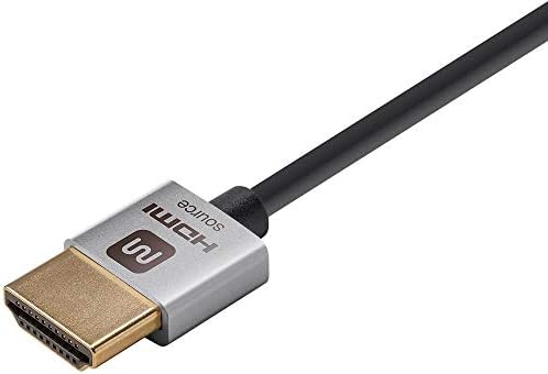 Monoprice 113593 HDMI מהירות גבוהה כבל פעיל - 10 רגל - כסף, 4K@60Hz, HDR, 18GBPS, 36AWG, YUV 4: 4: 4 - סדרה