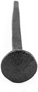 משפצים אספקת ייצור קלאבוס ציפורניים 4.5 שחור יצוק ברזל דקורטיבי ציפורניים עבור אסם, שער, חלון תריס או דלתות עם שחור אבקת
