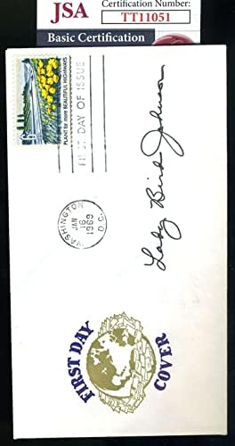 ליידי בירד ג ' ונסון חתמה על חתימה של 1969