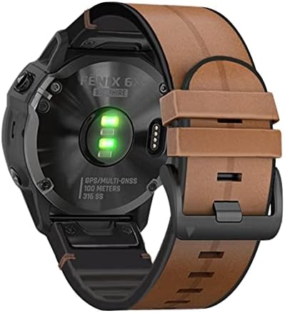 Bkuane QuickFit Watch Strap עבור Garmin Fenix ​​7 7x 6 6x Pro 5x 5 Plus 3HR 935 945 S60 Silicone Silicone Watch 22 26 ממ